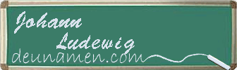 Johann Ludewig Visitenkarte